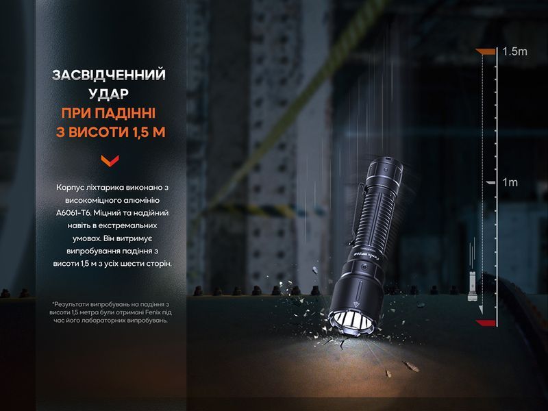 Фонарь профессиональный Fenix ​​WF26R с магнитной зарядкой WF26R фото