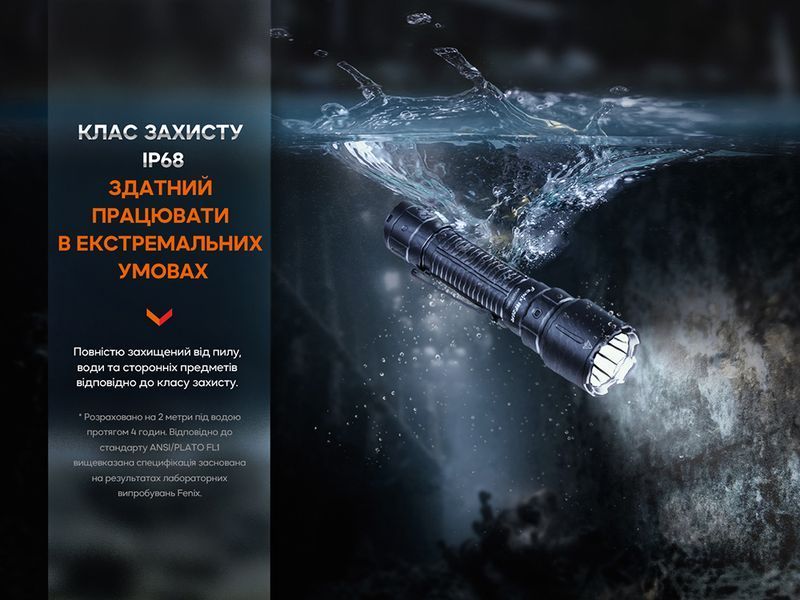 Фонарь профессиональный Fenix ​​WF26R с магнитной зарядкой WF26R фото