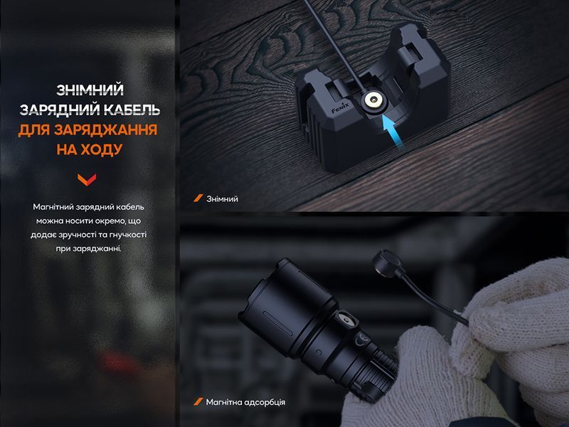 Фонарь профессиональный Fenix ​​WF26R с магнитной зарядкой WF26R фото