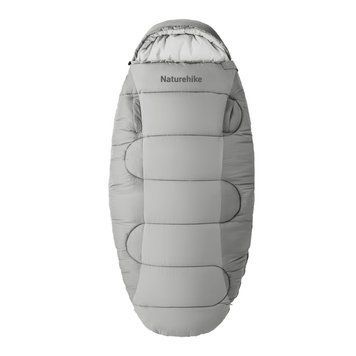 Спальний мішок овальний Naturehike PS200 CNK2350WS026, сірий 6976507664233 фото