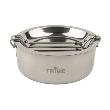 Набір посуду Tribe Tourist Set 1,2 л сталевий T-FG-0008-metal T-FG-0008-metal фото