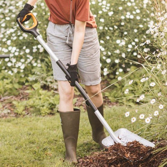 Лопата совковая Fiskars Xact (1066731) 1066731 фото