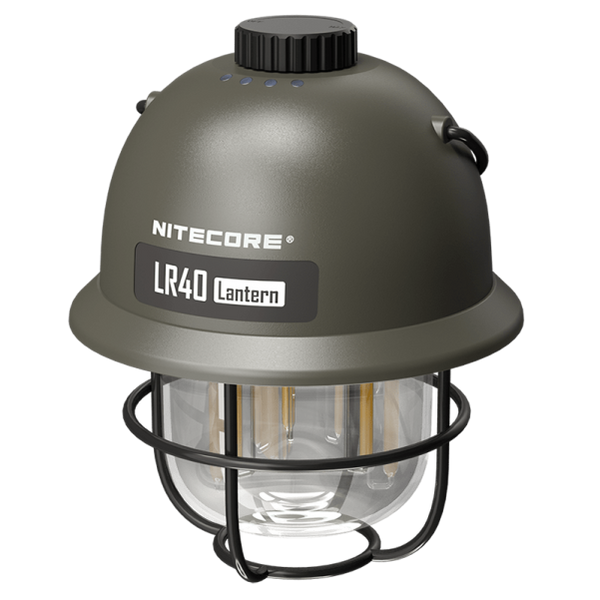 2в1 - Ліхтар кемпінговий + Power Bank Nitecore LR40 (USB Type-C), армійський зелений 6-1488_army_green фото
