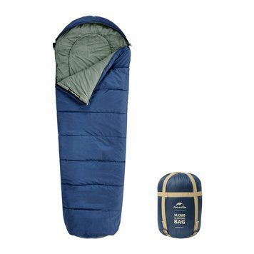 Спальник з капюшоном Naturehike MJ300 CNK2300SD014, темно-блакитний 6976023923081 фото