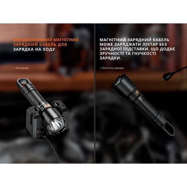 Фонарь профессиональный Fenix ​​WF25RM с магнитной зарядкой WF25RM фото