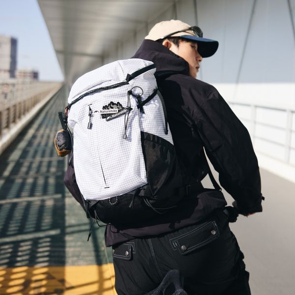 Рюкзак туристичний Naturehike Helium CNK2300BB017, 25 л, коричневий 6976507665100 фото