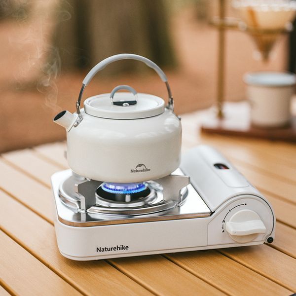 Пальник газовий Naturehike CNK2350CF016, білий 6927595754627 фото
