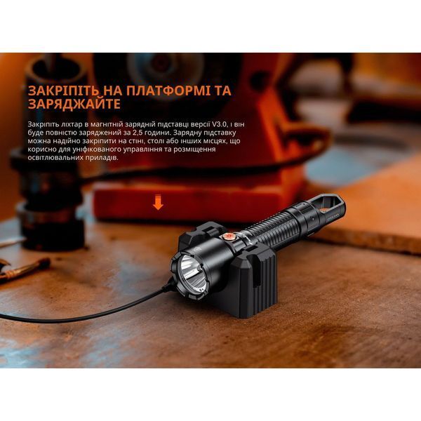 Фонарь профессиональный Fenix ​​WF25RM с магнитной зарядкой WF25RM фото