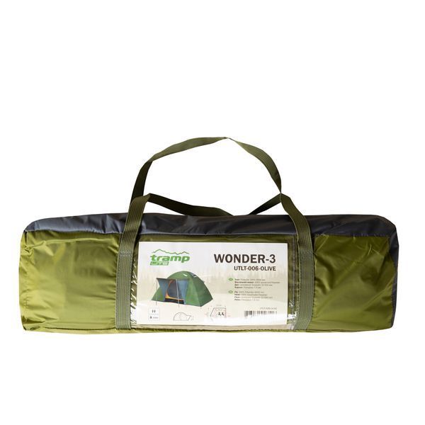Палатка Tramp Lite Wonder 3 olive UTLT-006 UTLT-006-olive фото