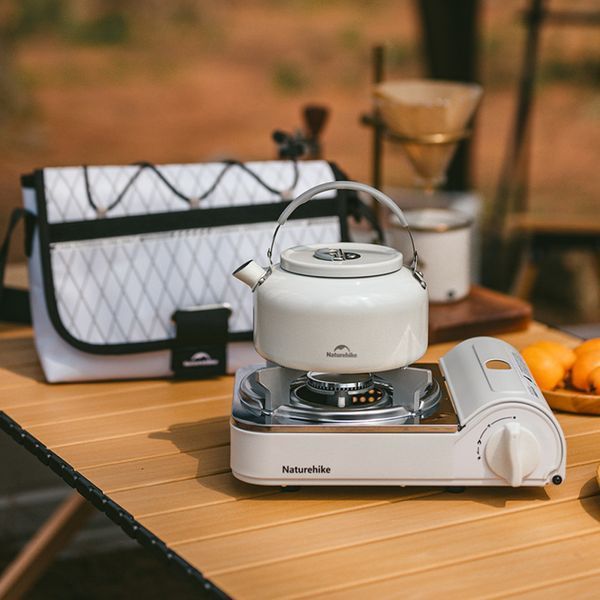 Пальник газовий Naturehike CNK2350CF016, білий 6927595754627 фото