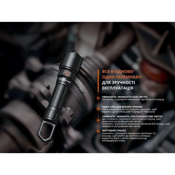 Фонарь профессиональный Fenix ​​WF25RM с магнитной зарядкой WF25RM фото