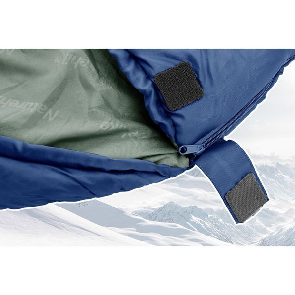 Спальник с капюшоном Naturehike MJ300 CNK2300SD014, темно-голубой 6976023923081 фото