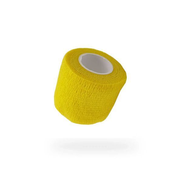 Бинт медичний когезивний фіксуючий, жовтий Rescue Ready 5см &times; 4,5м к.162 фото