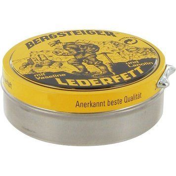 Водоотталкивающая пропитка для обуви HeySport Bergsteiger-Leather-Grease colourless 100 ml (208801 20880100 фото
