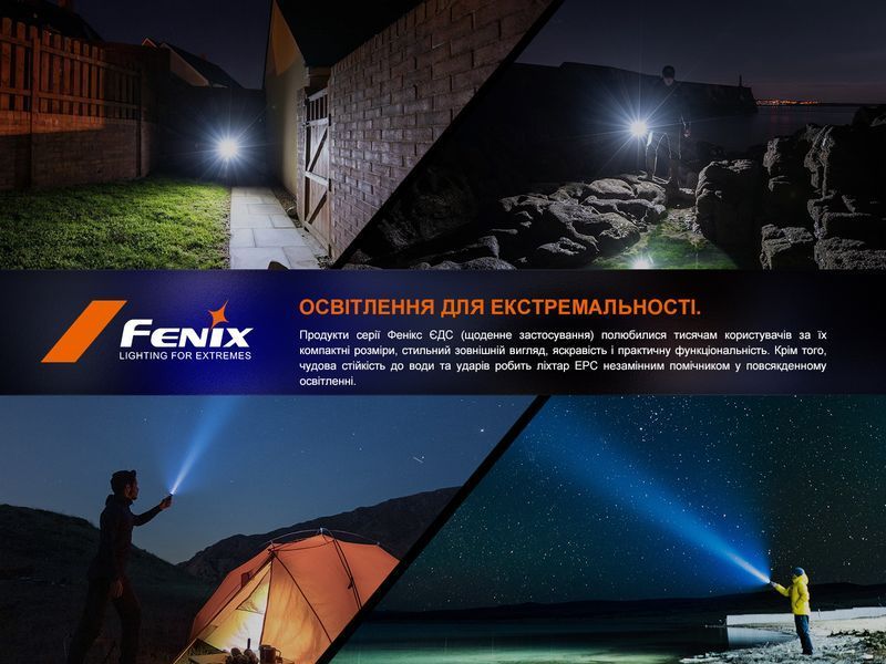 Фонарь ручной Fenix ​​E18R V2.0 E18RV20 фото