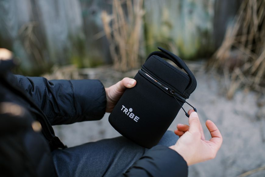 Чохол Tribe Neoprene Cover для харчового термоса 1 л T-DF-0005-black T-DF-0005-black фото