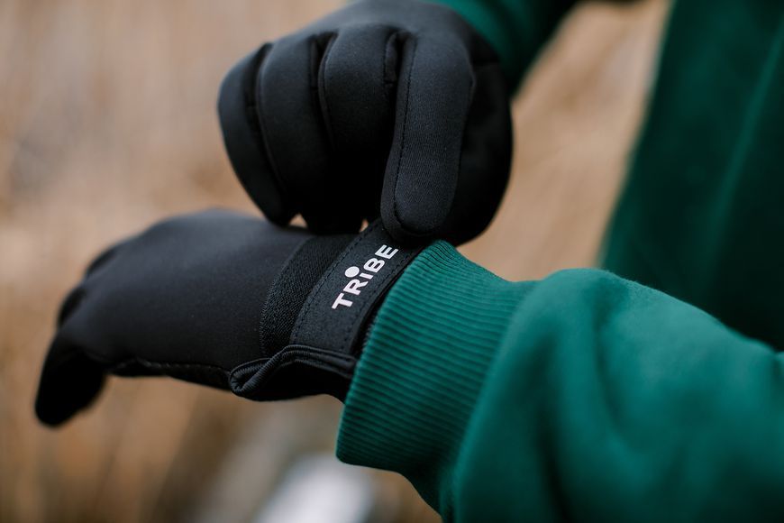 Перчатки Tribe Wind Gloves T-KC-0012-black, 2XL T-KC-0012-black-2XL фото