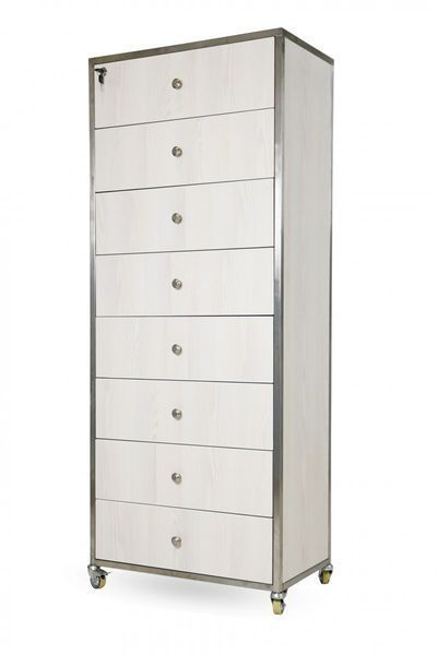Тумба медицинская мобильная C.box CMM-3D-4-NATA ALU BM0138 фото