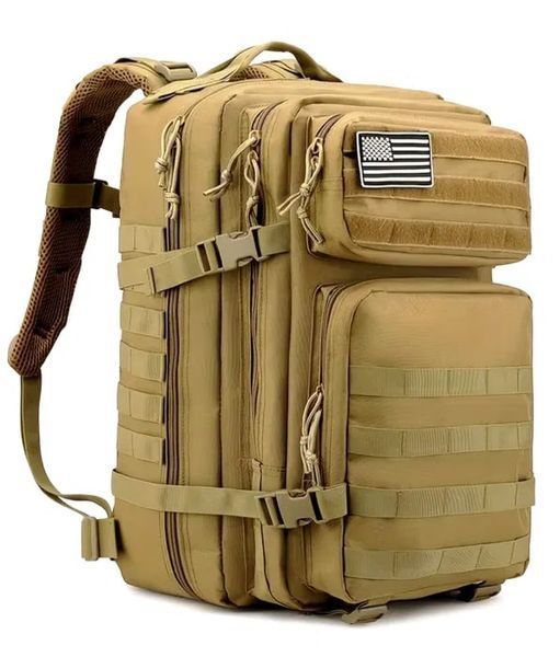 Рюкзак військовий штурмовий тактичний Molle 45L Койот арт.041-1 фото