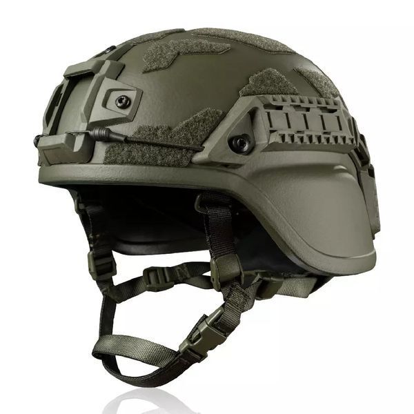 Кевларовий шолом ARCH Helmet олива зі збільшеною площею захисту Розмір L Protection Group Denmark UM.020.0007 фото