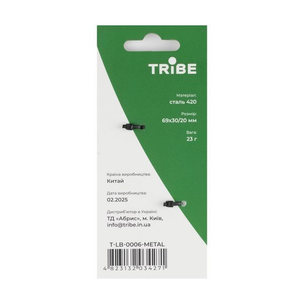 Карабін Tribe Double Lock T-LB-0006-metal T-LB-0006-metal фото