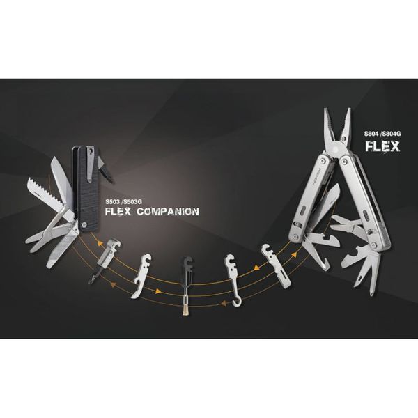 Мультитул Roxon Flex Companion S503G фіолетовий S503GPurp фото