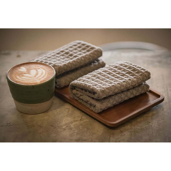 Набір із 2 рушників Wacaco Barista Towels, коричневі WBT2 фото
