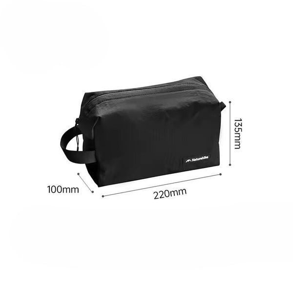 Косметичка Naturehike CNK2450XB024, размер L, черная 6927595748220 фото