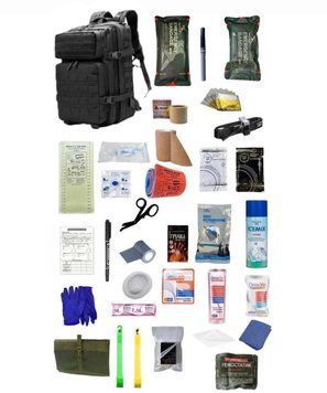 Укомплектований медичний тактичний рюкзак №1 м-р.1-1 фото