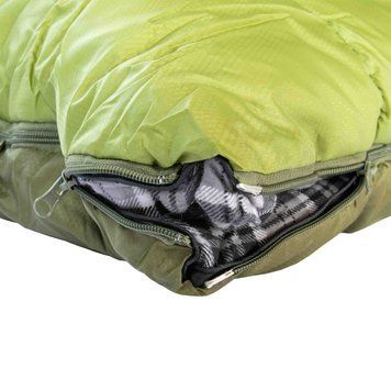 Спальный мешок Tramp Sherwood Regular одеяло левый dark-olive/grey 220/80 UTRS-054R UTRS-054R-L фото