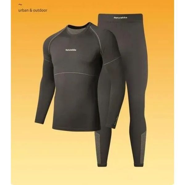 Комплект термобелья мужского Naturehike CYY2342GC010, демисезон, размер XL, графит 6976507665834 фото