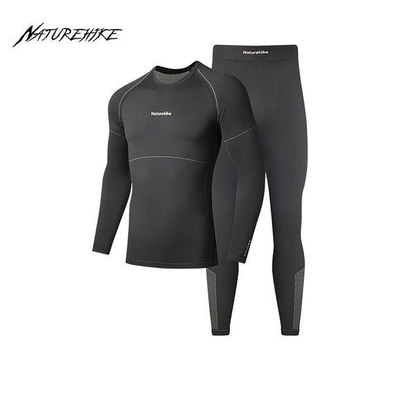 Комплект термобелья мужского Naturehike CYY2342GC010, демисезон, размер XL, графит 6976507665834 фото