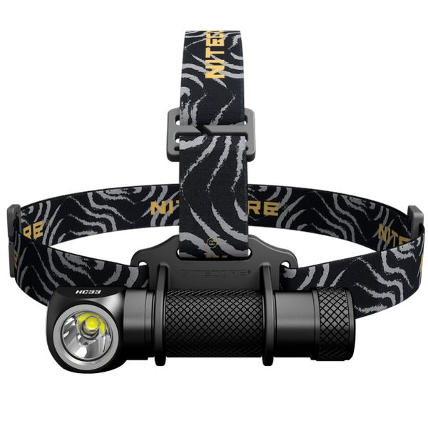3в1 - Сверхмощный налобный, ручной + кемпинговый фонарь Nitecore HC33 (рассеивающий диффузор магнит) 6-1282 фото