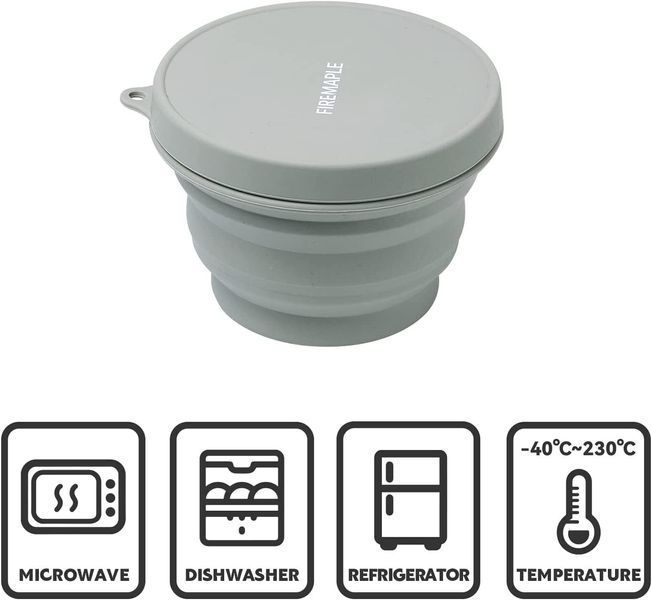 FM Силиконовая складная миска 0,5л SM500 фото