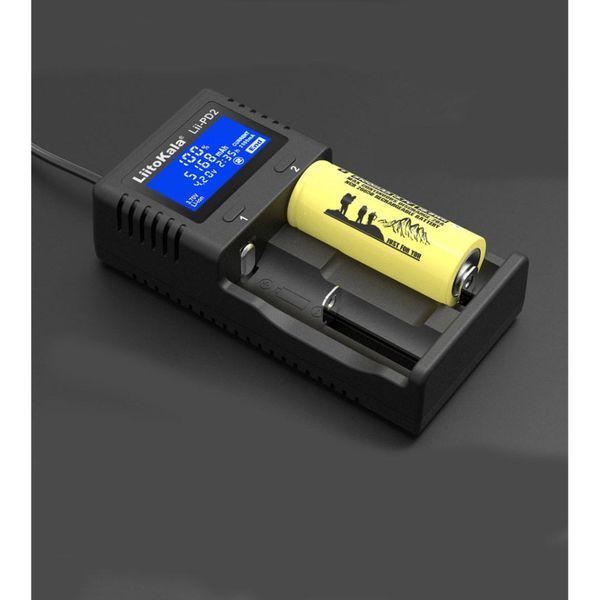Зарядний пристрій Liitokala Lii-PD2+car EU charger Lii-PD2+car фото