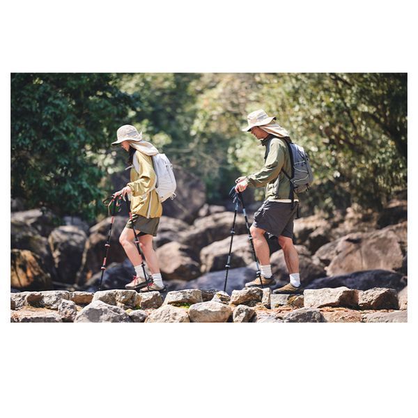 Трекінгова палиця Naturehike CNK2550DS012, 61-125 см, синя 6977465869241 фото