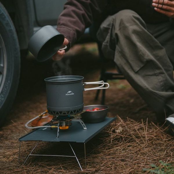 Набір посуду для кемпінгу 2 од. Naturehike CNK2300CJ0002, 1,2 л, алюміній 6976023929595 фото