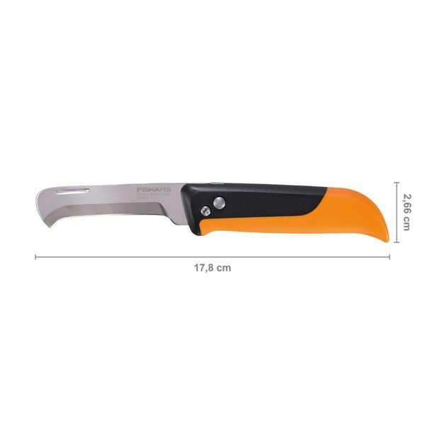 Садовий ніж складний Fiskars X-series K80 1062819 1062819 фото