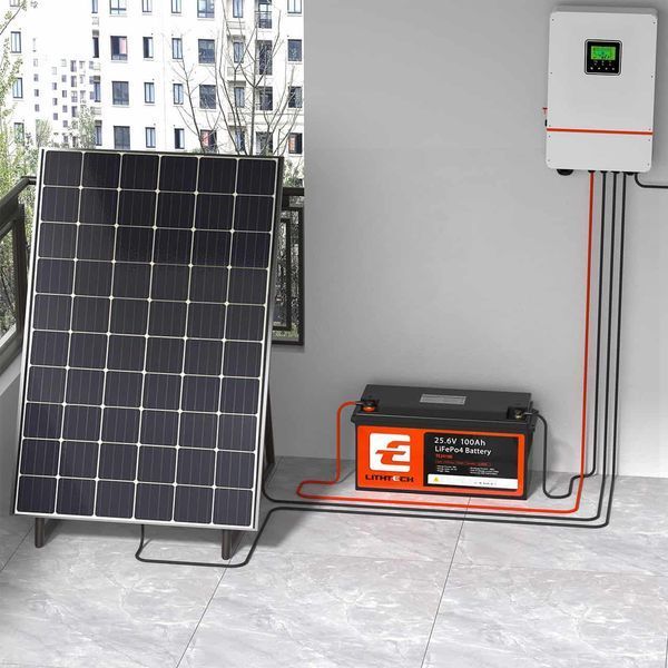 Батарея Lithtech LiFePo4 TE24100B 25.6V 100Ah бат.22 фото