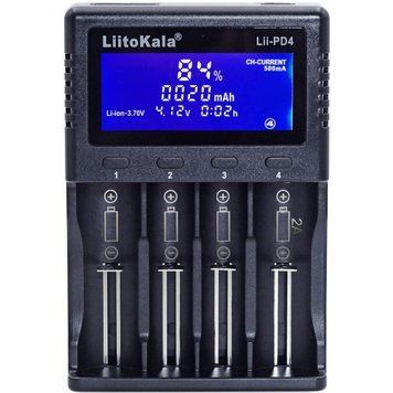 Зарядний пристрій Liitokala Lii-PD4+car EU charger Lii-PD4+car фото