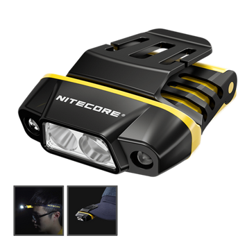 Ліхтар на кепку з універсальним кріпленням Nitecore NU11 (Датчик руху) 6-1508 фото