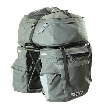 Велобаул CRUISE 50L GRAY TravelExtreme TE04022 фото