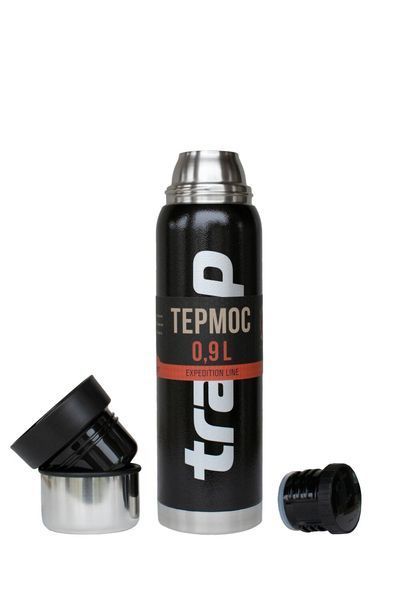 Термос TRAMP Expedition Line 0,9 л, Чорний TRC-027-black фото