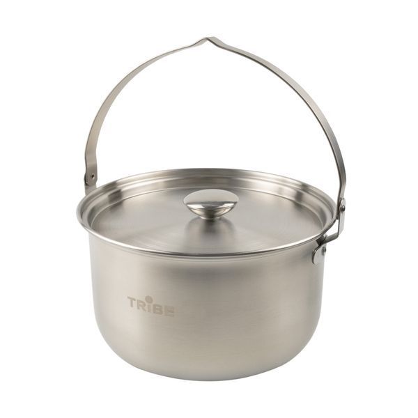 Котелок Tribe Family Pot 3,5 л стальной T-FH-0005-metal T-FH-0005-metal фото