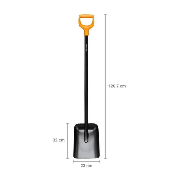 Лопата совковая Fiskars Solid (1066718) 1066718 фото