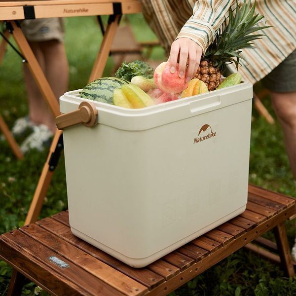 Туристический холодильник Naturehike CNK2300BS011, 13 л, бежевый 6976023925672 фото