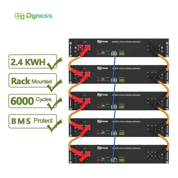 Аккумулятор DYNESS B4850 LiFePO4 48V/50AH акум.3 фото