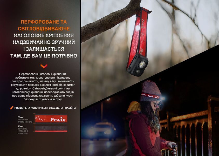 Фонарь налобный Fenix ​​HL16 AAA розовый HL16AAApink фото