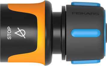 Коннектор Fiskars с автостопом 13-15 мм (1/2-5/8") (1027079) 1027079 фото