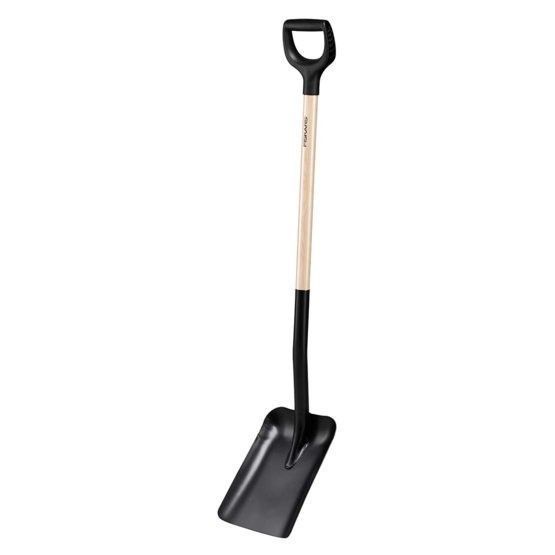 Лопата совкова з дерев'яною ручкою Fiskars Solid&trade; (1066723) 1066723 фото